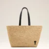 Sac fourre-tout Ami de Coeur en raphia naturel