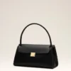 Sac Mimi en cuir de vache noir