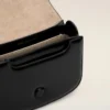 Sac Paris Paris en cuir de vache noir