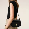 Sac Paris Paris en cuir de vache noir