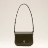 Sac Paris Paris en cuir de vachette vert
