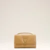 Sac Voulez-Vous en cuir de vachette jaune