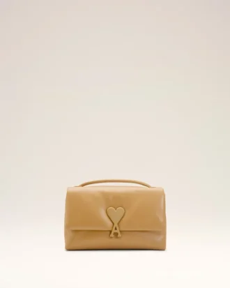 Sac Voulez-Vous en cuir de vachette jaune