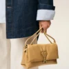 Sac Voulez-Vous en cuir de vachette jaune