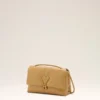 Sac Voulez-Vous en cuir de vachette jaune