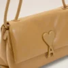 Sac Voulez-Vous en cuir de vachette jaune