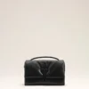 Sac Voulez-Vous en cuir de vachette noir