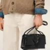 Sac Voulez-Vous en cuir de vachette noir