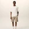 Short Ami de Coeur en coton beige