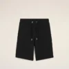 Short Ami de Coeur en coton noir