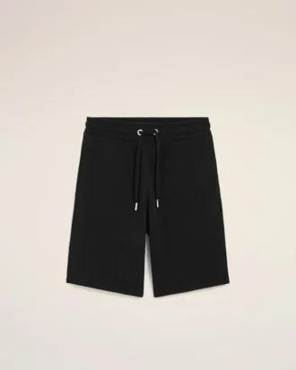 Short Ami de Coeur en coton noir