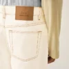 Short ample en coton blanc
