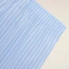 Short à rayures bleues en coton