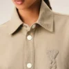 Surchemise Ami de Coeur en coton tricoté beige
