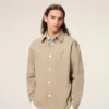 Surchemise Ami de Coeur en coton tricoté beige