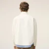 Surchemise Ami de Coeur en coton tricoté blanc