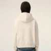Sweat Ami de Coeur Hoodie en coton blanc