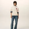 Sweat Ami de Coeur Hoodie en coton blanc
