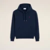 Sweat Ami de Coeur Hoodie en coton bleu et rouge