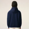 Sweat Ami de Coeur Hoodie en coton bleu et rouge