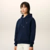 Sweat Ami de Coeur Hoodie en coton bleu et rouge