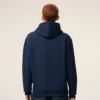 Sweat Ami de Coeur Hoodie en coton bleu et rouge