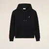 Sweat Ami de Coeur Hoodie en coton noir