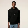 Sweat à capuche noir Red Ami de Coeur Hoodie