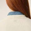 Sweat-shirt Ami de Coeur en coton blanc