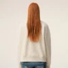 Sweat-shirt Ami de Coeur en coton blanc