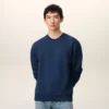 Sweat-shirt Ami de Coeur en coton bleu