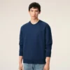 Sweat-shirt Ami de Coeur en coton bleu