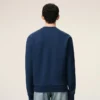 Sweat-shirt Ami de Coeur en coton bleu