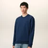 Sweat-shirt Ami de Coeur en coton bleu