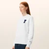 Sweat-shirt Ami de Coeur en coton tricoté blanc