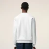 Sweat-shirt Ami de Coeur en coton tricoté blanc
