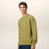 Sweat-shirt Ami de Coeur en coton vert