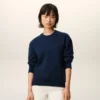 Sweat-shirt bleu en coton Red Ami de Coeur