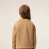 Sweat-shirt à col rond Ami de Coeur en coton marron