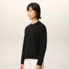 Sweat-shirt Red Ami de Coeur en coton noir et rouge