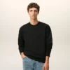 Sweat-shirt Red Ami de Coeur en coton noir et rouge