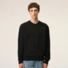 Sweat-shirt Red Ami de Coeur en coton noir et rouge