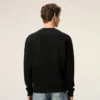 Sweat-shirt Red Ami de Coeur en coton noir et rouge