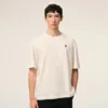 T-shirt blanc en coton avec imprimé Place des Victoires