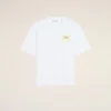 T-shirt blanc en coton Post-it « Je T&rsquo;aime »