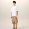 T-shirt blanc en coton Post-it « Je T&rsquo;aime »