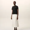 T-shirt court Ami de Coeur en coton noir