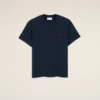 T-shirt Red Ami de Coeur en coton bleu et rouge