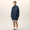 Veste de travail Ami Paris Heritage Label en coton bleu