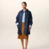 Veste de travail Ami Paris Heritage Label en coton bleu